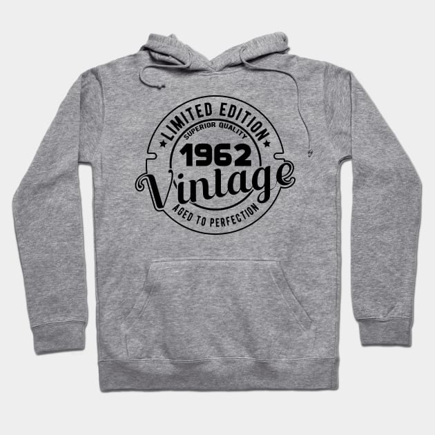 1962 VINTAGE - 59Th BIRTHDAY GIFT Hoodie by KC Happy Shop